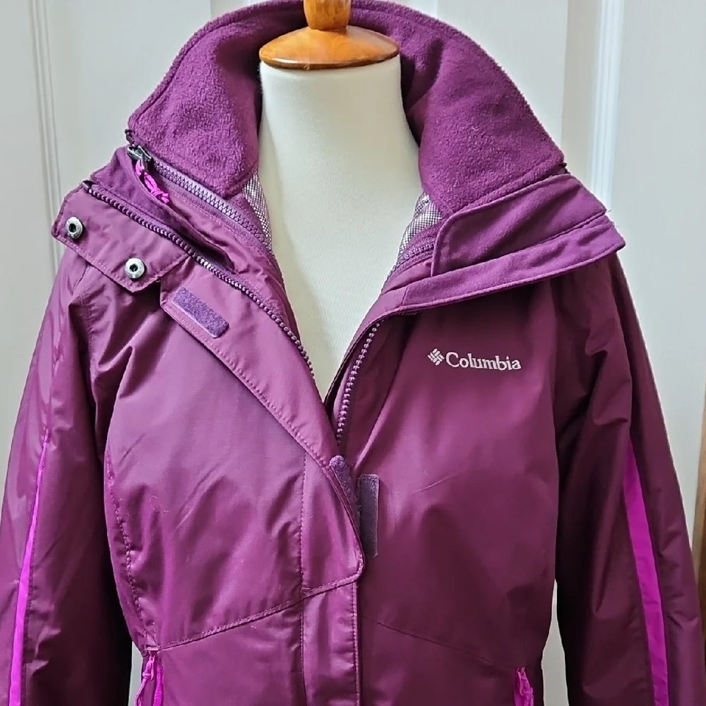 Columbia Women's Deep Purple Ski Jacket - Picture 3 of 5